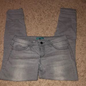 Light grey wash YMI skinny jeans